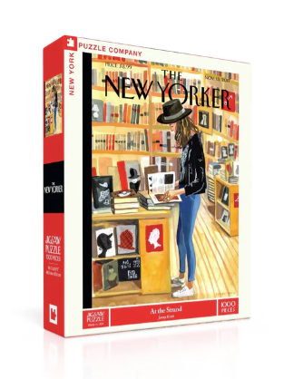 At the Strand 1000 Piece Puzzle | New York Puzzle Company