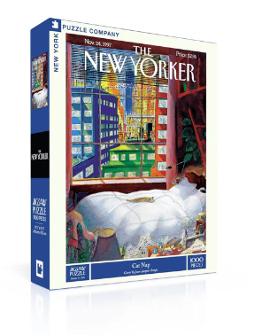 Cat Nap 1000 Piece Jigsaw Puzzle | New York Puzzle Company
