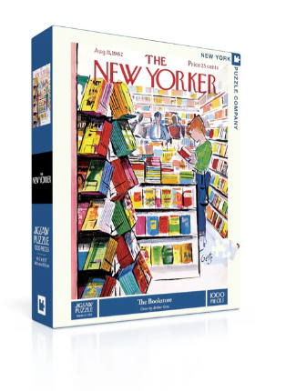 The Bookstore 1000 Piece Jigsaw Puzzle | New York Puzzle Company