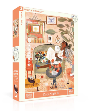 Cozy Night In 1000 Piece Jigsaw Puzzle | New York Puzzle Company