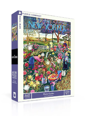 Flower Garden 1000 Piece Jigsaw Puzzle | New York Puzzle Company