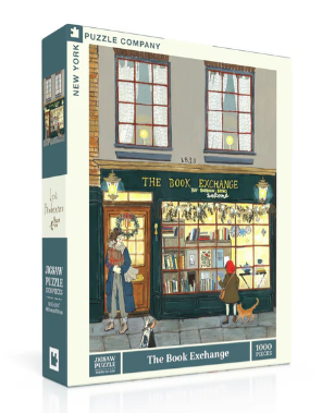 The Book Exchange 1000 Piece Puzzle | New York Puzzle Company